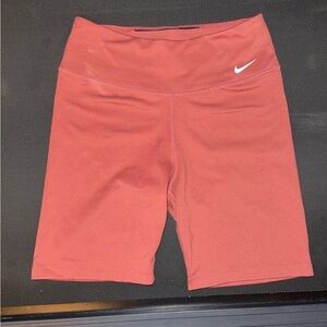 Nike Women's Rust Red Bike Shorts